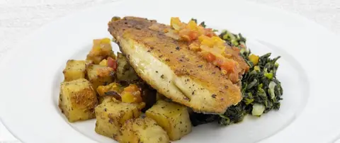 Roasted Barramundi